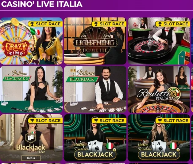 Casino Live Italia - Win casino